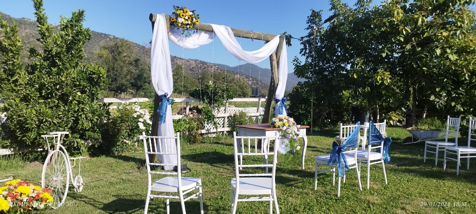 Detalles elegantes de boda